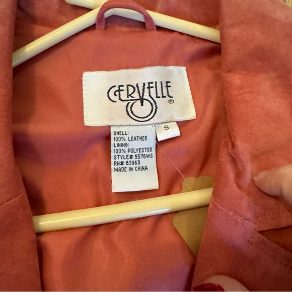 Peach Suede Blazer - Picture 4 of 4